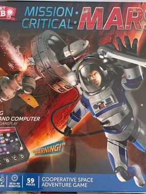 Mission: Critical - Cooperative Space Adventure Game (Blue & White)